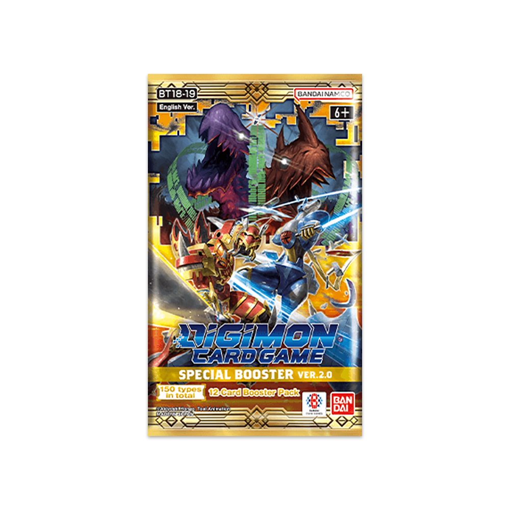 Illustrative image for Digimon BT18–19 Booster Pack